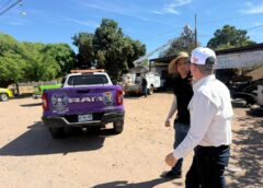 ¡Más luz y seguridad para las comunidades de Angostura! Alberto “El Capy” Rivera supervisa trabajos de alumbrado público