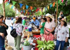 Integrantes de Sembrando Vida ofrecen muestra gastronómica en Mocorito