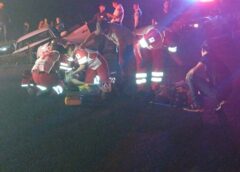 Tragedia en carretera de Guasave deja una mujer sin vida y cuatro personas lesionadas