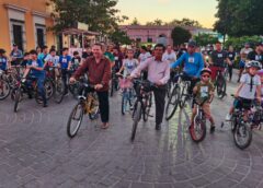 Conmemoran en Mocorito el Día Mundial de la Bicicleta con rodada familiar y promoción de la movilidad sustentable