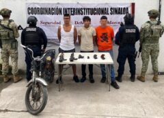 Acciones de inteligencia y coordinación interinstitucional permiten la detención de seis personas y el aseguramiento de armamento en Escuinapa