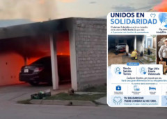 Solicitan apoyo para pareja que resultó con graves quemaduras tras incendio en Valle Bonito 2 en Guamúchil