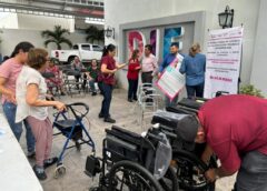 DIF Mocorito entrega 35 aparatos funcionales para mejorar la calidad de vida de personas con discapacidad