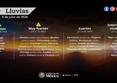 Pronostican lluvias muy fuertes y ambiente bochornoso este jueves en Sinaloa