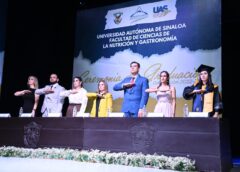 Consolida la UAS su liderazgo; egresan 163 nuevos profesionales de la Licenciatura en Nutrición, listos para enfrentar los retos de salud pública