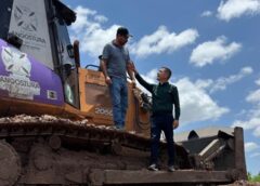 Alcalde Alberto “El Capy” Rivera supervisa trabajos de mantenimiento en basurón de Estación Acatita
