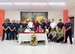 Hagamos Comunidad Por Sinaloa reconoce a Bomberos de Angostura con tradicional desayuno