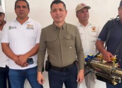 Alberto “El Capy” Rivera refuerza combate contra el mosquito; entrega 12 máquinas termonebulizadoras