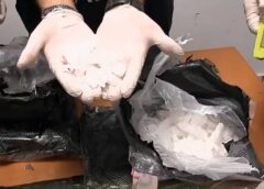 Detienen a pareja mexicana con más de 17 kilos de metanfetamina en aeropuerto de Roma