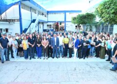 Lleva la UAS el programa “Ver para Leer” a la Preparatoria Hermanos Flores Magón para acercar lentes de lectura y publicaciones a su comunidad