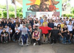 Bienestar Universitario y el Ayuntamiento de Culiacán ponen en marcha el programa “Somos Inclusión” en la Preparatoria Emiliano Zapata con exhibición de deporte adaptado