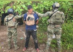 Detienen a un hombre armado durante operativo de vigilancia en Escuinapa