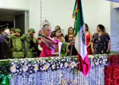 Encabeza Lupita López el tradicional Grito de Independencia ante una gran asistencia en Salvador Alvarado