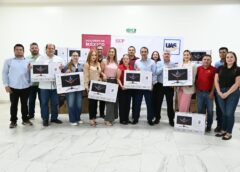 Avanza la modernización tecnológica en la UAS: entregan 991 computadoras para consolidar la enseñanza en nivel medio superior y superior