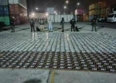 Decomisan 1.6 toneladas de cocaína en Ecuador; el cargamento tenía como destino México