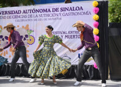 La Facultad de Ciencias de la Nutrición y Gastronomía de la UAS celebra el primer festival “Entre vivos y muertos”, para preservar las tradiciones mexicanas y fortalecer la identidad universitaria