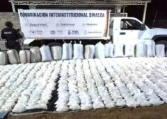Aseguran más de una tonelada de metanfetamina y explosivos durante operativos en Sinaloa
