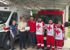 Ayuntamiento de Angostura entrega apoyo de 50 mil pesos a Cruz Roja