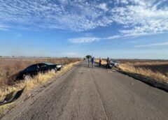 Choque entre dos Toyota deja un lesionado en la carretera La 300, en Angostura
