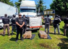 Aseguran más de 171 kilos de presunta cocaína ocultos en tractocamión en Chiapas