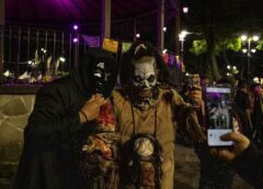 Refuerzan operativos de seguridad en Angostura por festejos de Halloween